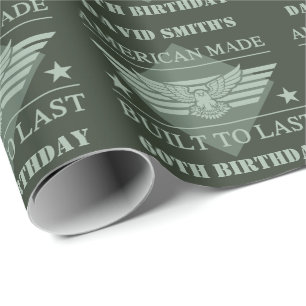 Papel De Regalo Cumpleaños 60 de American Made