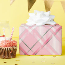 Cumpleaños clásico Tartan Plaid