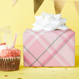 Papel De Regalo Cumpleaños clásico Tartan Plaid