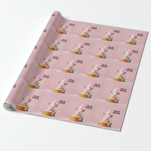 Papel De Regalo ¡Cumpleaños de los cerdos de Hap!