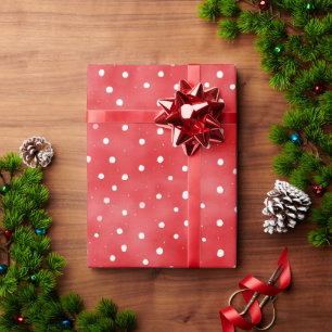 Papel De Regalo Cumpleaños de mariquita roja con puntos blancos