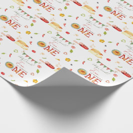Papel De Regalo Cumpleaños de Nuestra Pequeña Albóndiga 1