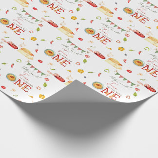 Papel De Regalo Cumpleaños de Nuestra Pequeña Albóndiga 1