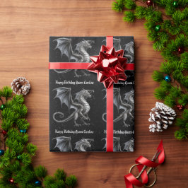Papel De Regalo Cumpleaños de Todos los Dragones
