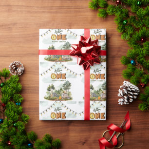 Papel De Regalo Cumpleaños de Un Feliz Campista