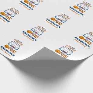 Papel De Regalo Cumpleaños del Novato del Año de Baloncesto