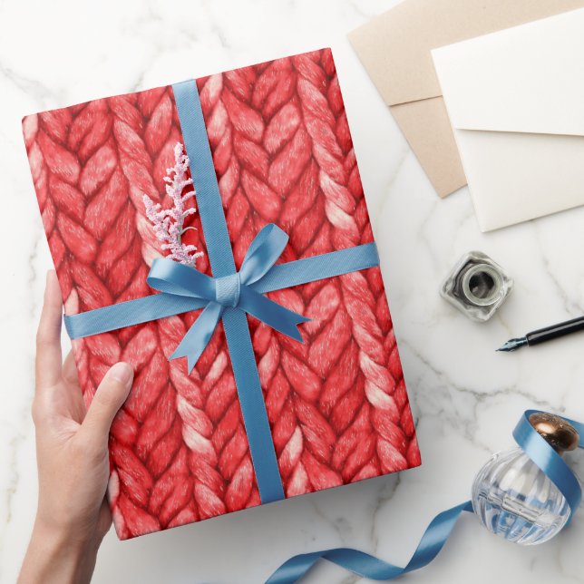 Papel De Regalo Cumpleaños del Suéter Rojo (Regalar)