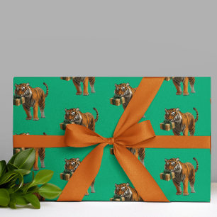 Papel De Regalo Cumpleaños del Tigre