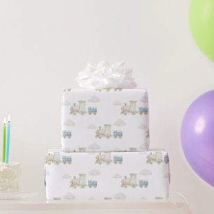 Papel De Regalo Cumpleaños del tren Chugga Chugga