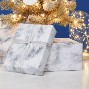 Papel De Regalo Cumpleaños Gris Plata Blanco