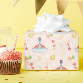 Papel De Regalo Cumpleaños Jurásico de Niño Bebé Adorable Dinosaur