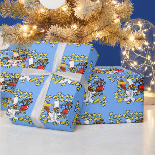Papel De Regalo Cumpleaños Kazoo Blue