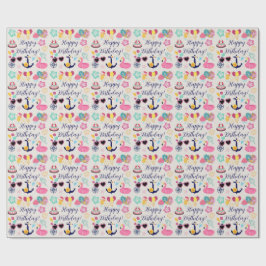 Papel De Regalo Cumpleaños Náutico Adorable