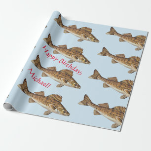 Papel De Regalo Cumpleaños personalizado de Pike de los leucomas