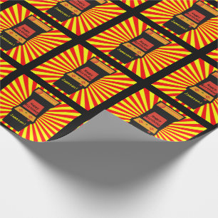 Papel De Regalo Cumpleaños personalizado videojuego retro de la