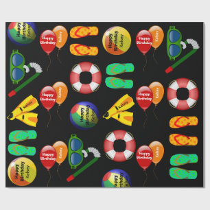 Papel De Regalo Cumpleaños que nada personalizado