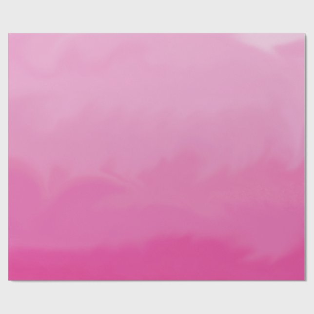 Papel De Regalo Cumpleaños rosa soñador (Superficie plana)