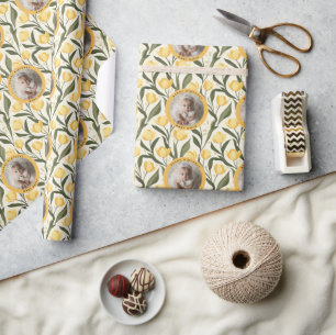 Papel De Regalo Cumpleaños sorpresa de flor de tulipán chic