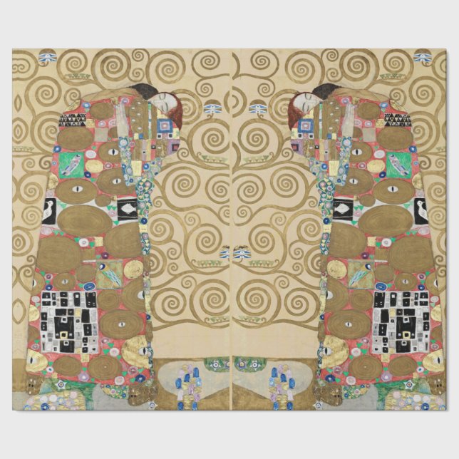 Papel De Regalo Cumplimiento, Gustav Klimt (Costura)