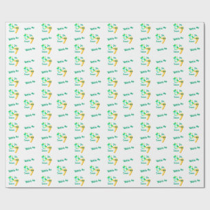 Papel De Regalo Cumpliré Seis Cumpliendo Siete, ¡Mírame