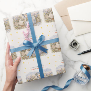 Papel De Regalo cuna de bebé de Mamá Oca Regalo de baby shower