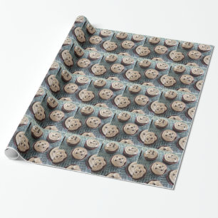 Papel De Regalo Cupcakes de chocolate con chispas