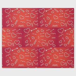 Papel De Regalo Cupid's Quiver: Abstract Geometric Love Pattern