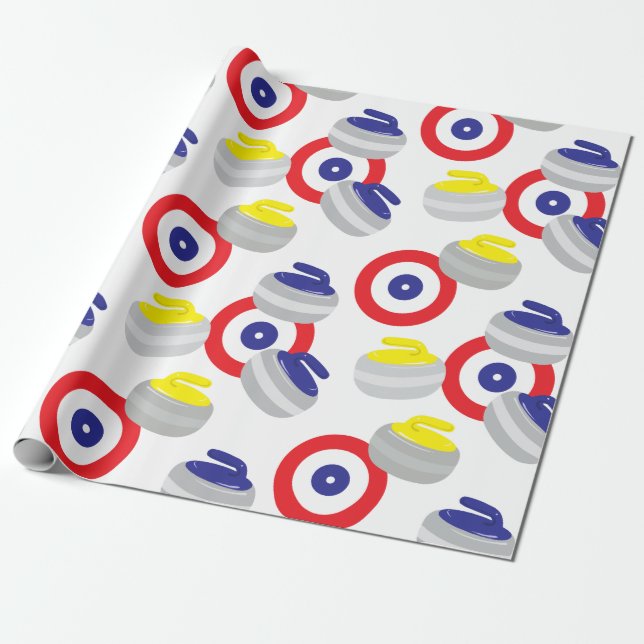 Papel De Regalo Curando Stones Ice Sport (Desenrollado)
