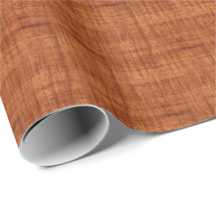 Papel De Regalo Curly Acacia Wood Grain Look