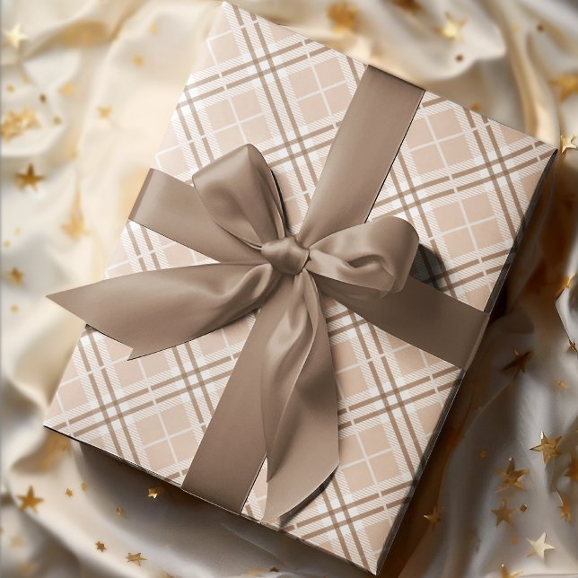 Papel De Regalo Curte Moda otoño café peinado (Subido por el creador)