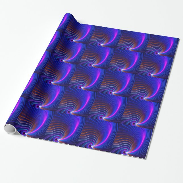 Papel De Regalo Curvatura (Desenrollado)