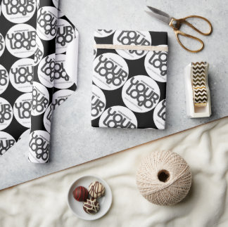 Papel De Regalo Custom Business Logo 