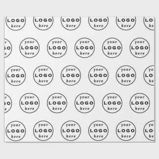 Papel De Regalo Custom Logo Business Wrapping Paper | Branded Gift
