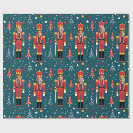 Papel De Regalo custom photo nutcracker Wrapping Paper - 2 images