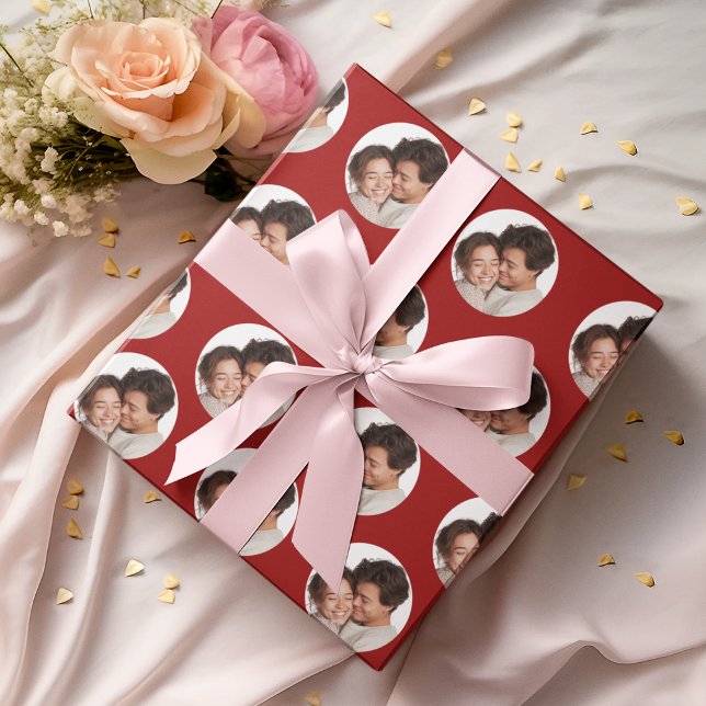 Papel De Regalo Custom Photos Valentine's Day Wrapping Paper  (Subido por el creador)