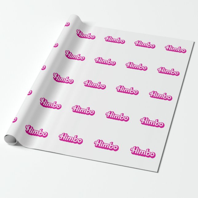 Papel De Regalo Customizable Himbo (Desenrollado)