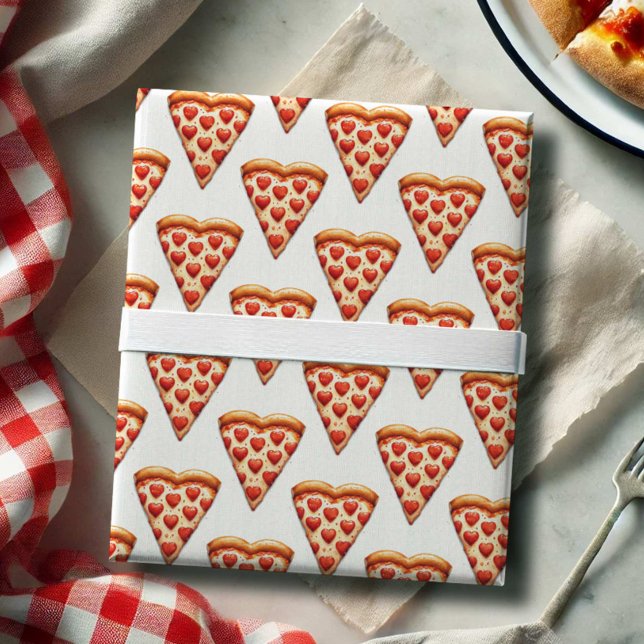 Papel De Regalo Cute acuarela Pizza Gift Wrap (Subido por el creador)
