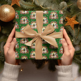 Papel De Regalo Cute árbol de navidad trío Navidades feos suéter