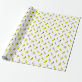 Papel De Regalo Cute Banana Kawaii Birthday Kids Summer
