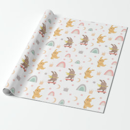 Papel De Regalo Cute Bunnies