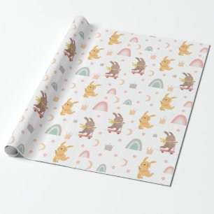 Papel De Regalo Cute Bunnies