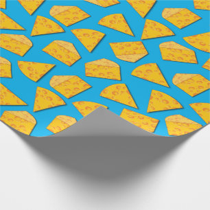 Papel De Regalo Cute Cheese Wedge Kids Primer Fiesta de cumpleaño