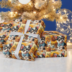 Papel De Regalo Cute Chihuahua Puppy