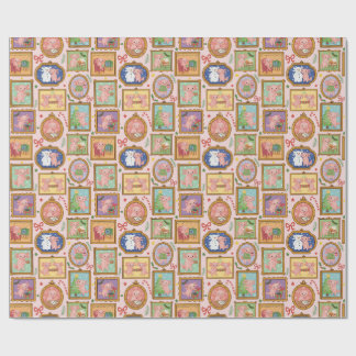 Papel De Regalo Cute Christmas coquette axolotl wrapping paper