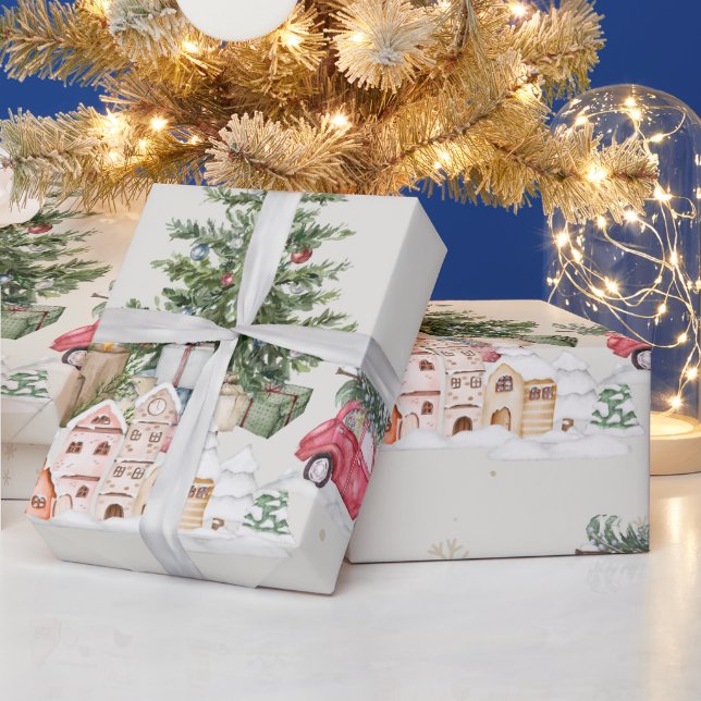 Papel De Regalo Cute Christmas Sparkle (Vacaciones)