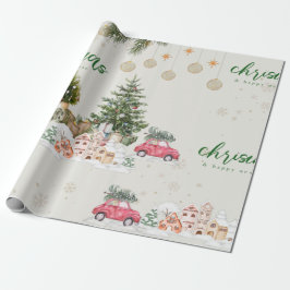 Papel De Regalo Cute Christmas Sparkle