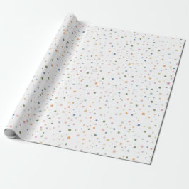 Papel De Regalo Cute Confetti Pattern | Playful Personalized Gift 