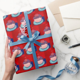 Papel De Regalo Cute Cupcke