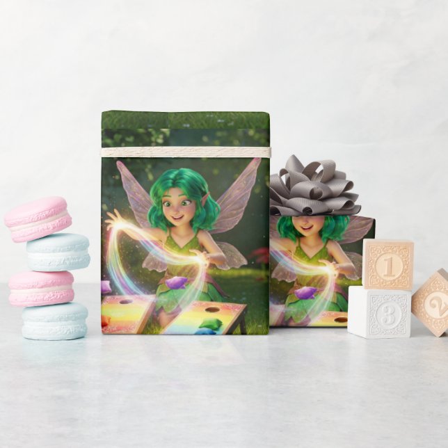 Papel De Regalo Cute Fairy Bridal Shower (Baby Shower)