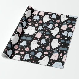 PAPEL DE REGALO CUTE GHOST
